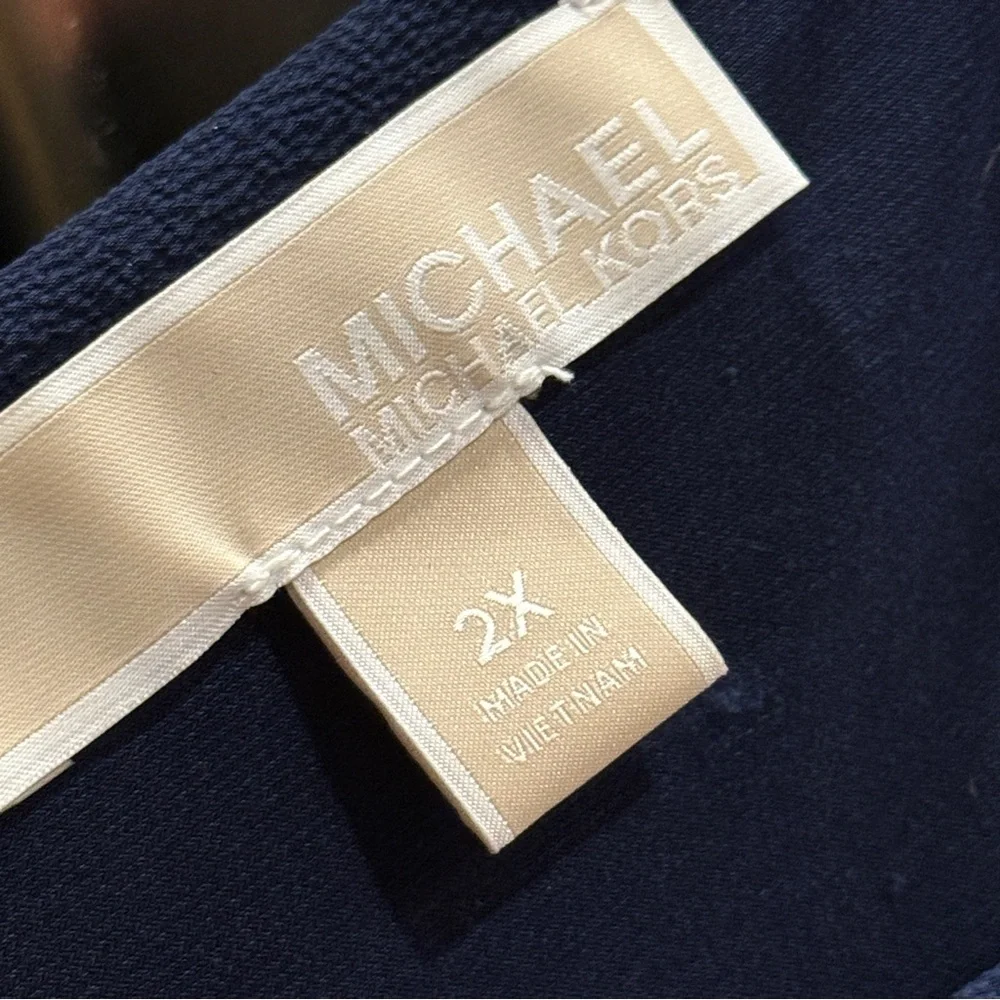 Michael‎ Kors Navy Blouse